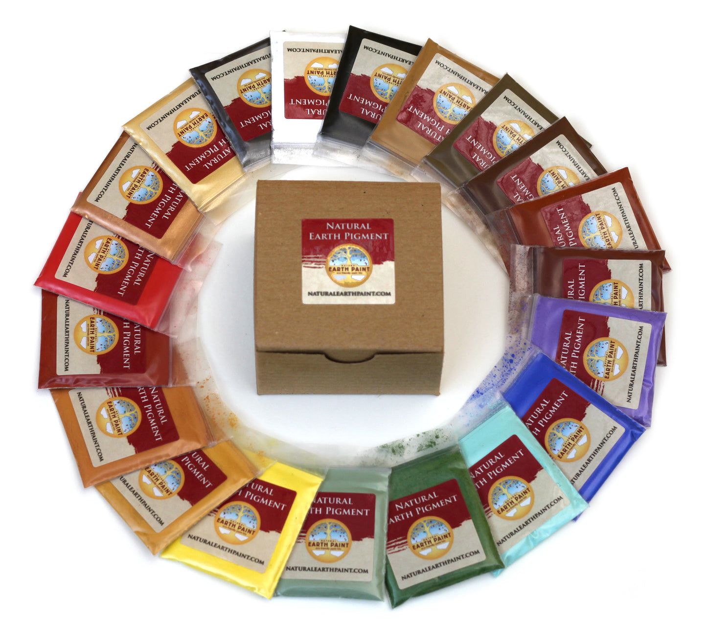 Earth & Mineral Pigments Sample Pack (20 colors)