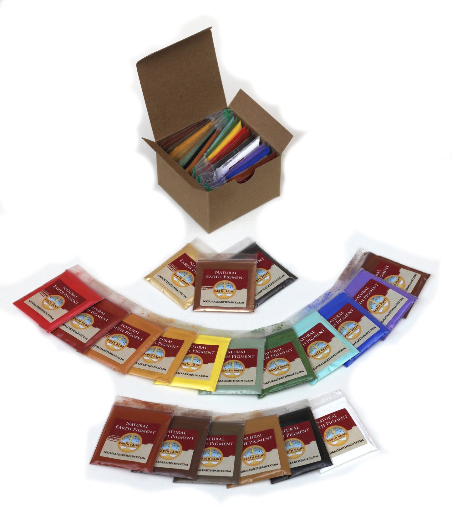 Earth & Mineral Pigments Sample Pack (20 colors)